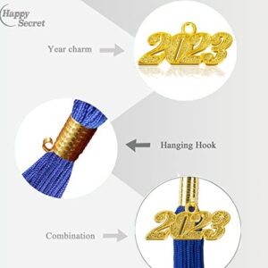 Happy Secret Graduation Year Charm 2023 2024 2022 Signet Year Charm for Graduation Tassels