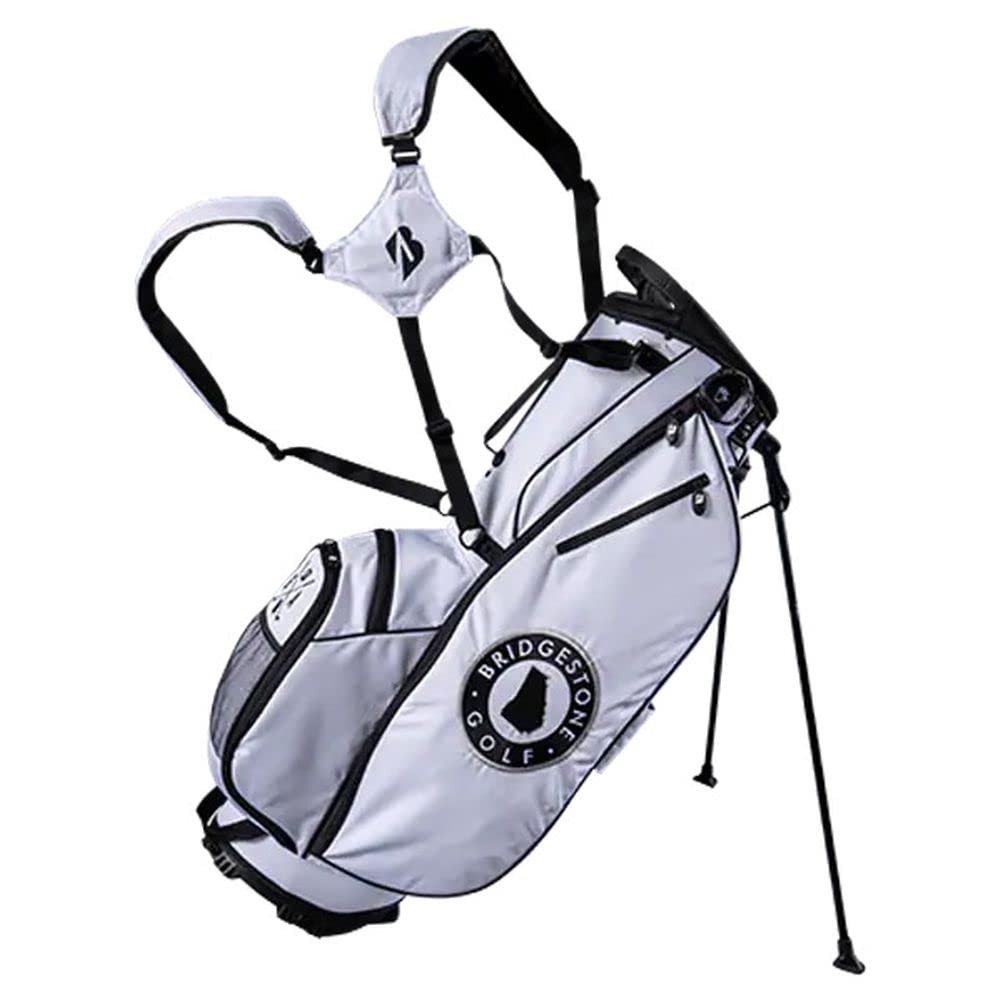 Bridgestone Golf State Collection Stand Bag Georgia, White