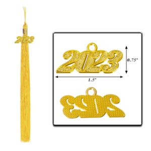 Happy Secret Graduation Year Charm 2023 2024 2022 Signet Year Charm for Graduation Tassels