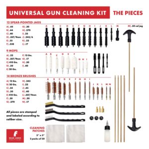 Bear Armz Tactical Universal Gun Cleaning Kit | American Company | Perfect for Shotguns, Rifles, Muzzle Loaders, Handguns and Pistols