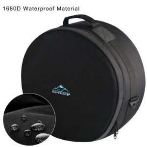 EASTROCK 14" x5.5" Snare Drum Bag, Snare Drum Cases 15 mm Thick Padding for Your Drum Protection (14 * 5.5" Snare)