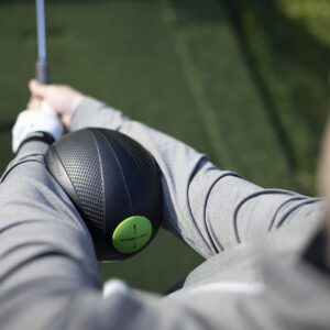 theSTRUCTUREBALL Golf Training Aid is a Golf Swing Aid That Helps Train Proper Swing Mechanics, Arm Structure, Setup, and Alignment