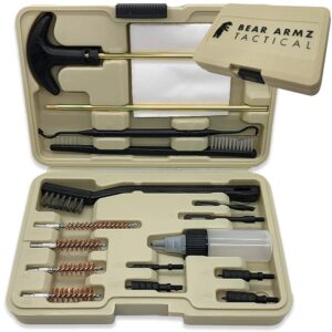 Bear Armz Tactical Universal Gun Cleaning Kit | American Company | Perfect for Shotguns, Rifles, Muzzle Loaders, Handguns and Pistols