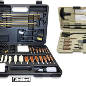 Bear Armz Tactical Universal Gun Cleaning Kit | American Company | Perfect for Shotguns, Rifles, Muzzle Loaders, Handguns and Pistols