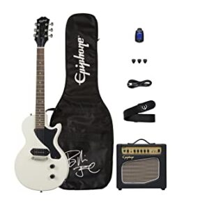 Epiphone Billie Joe Armstrong Les Paul Junior Guitar Player Pack Classic White