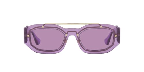 Versace Unisex Sunglasses Violet Frame, Violet Lenses, 51MM