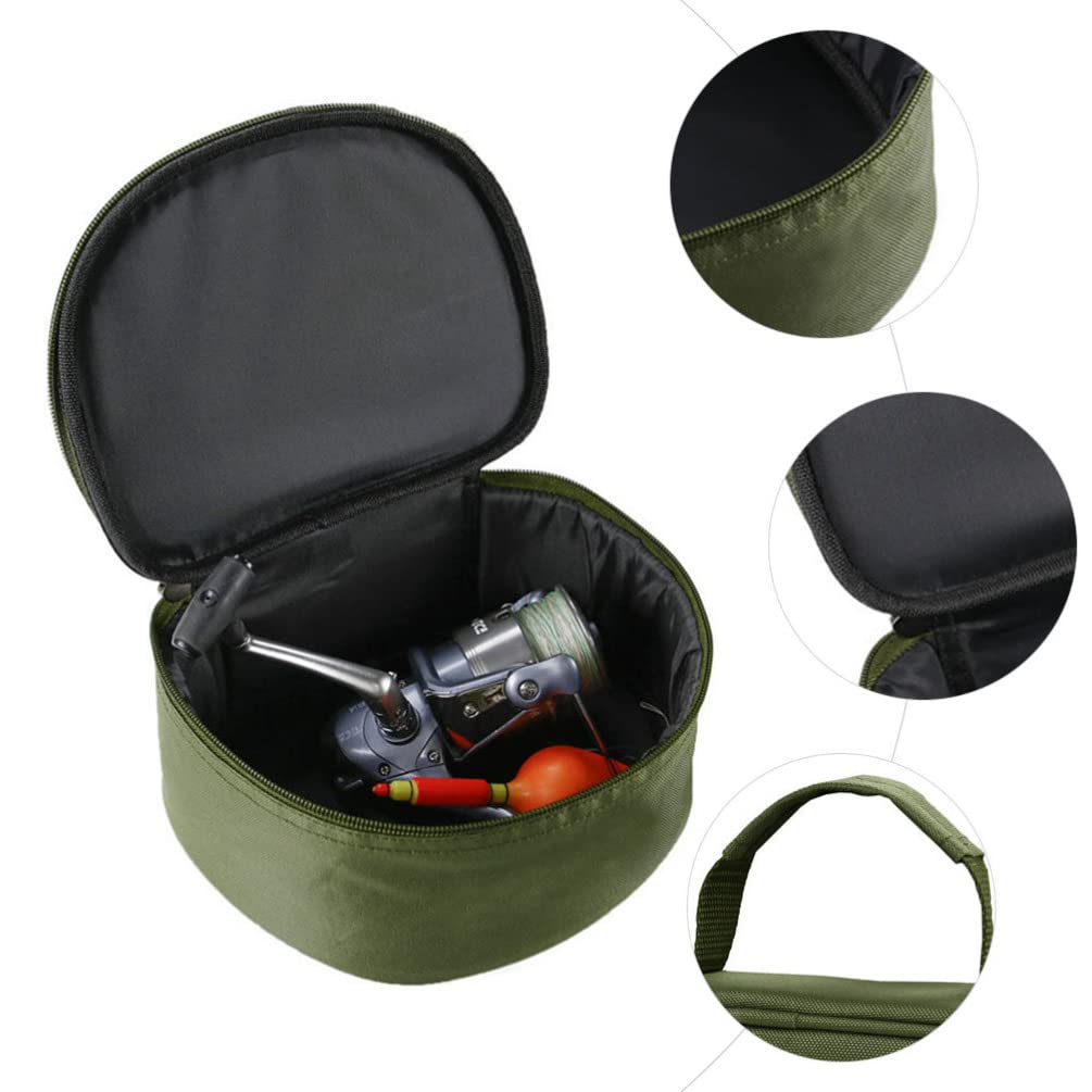 BESPORTBLE Reel Storage Pouch Fishing Bag Organizer Outdoor Pearl Cotton Fishing Reel Storage