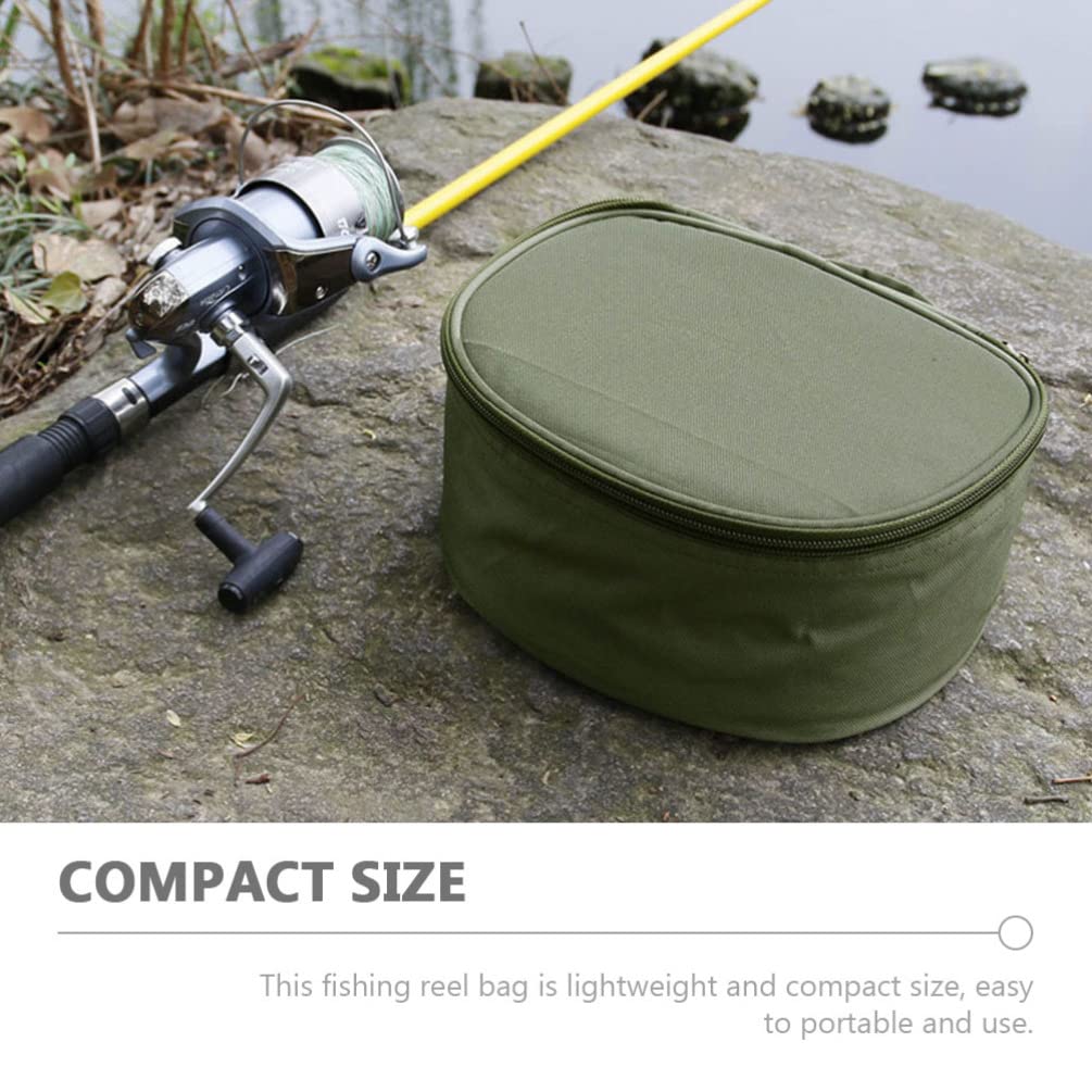 BESPORTBLE Reel Storage Pouch Fishing Bag Organizer Outdoor Pearl Cotton Fishing Reel Storage