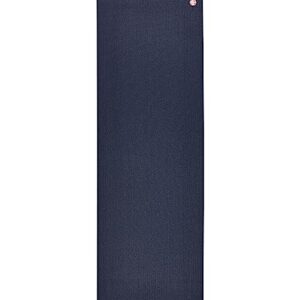 Manduka PRO Lite Long & Wide Yoga Mat - Lightweight For Women and Men, Non Slip, Cushion for Joint Support and Stability, 4.7mm Thick, 79in x 30in (200cm x 132cm), Midnight Blue