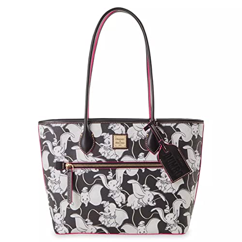 DisneyParks Disney Parks Exclusive - Dooney & Bourke - Tote Shopper Shoulder Bag Purse Handbag - Dumbo, Black, White