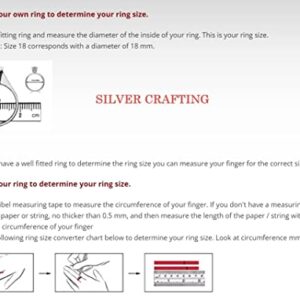 Spinner Texture Spin Band Spinning Meditation Ring 925 Sterling Silver Anxiety Boho Ring Silver Jewelry Gift (7.5)