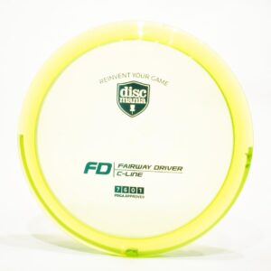 Discmania FD (C-Line) Fairway Driver Golf Disc, Pick Weight/Color [Stamp & Exact Color May Vary] Green 173-174 Grams