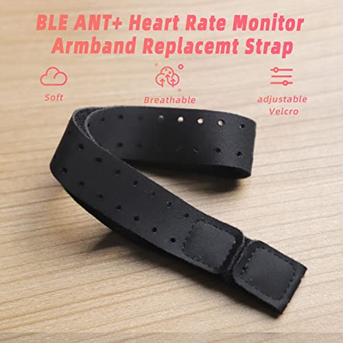 Fitcent Replacement Armband Strap Compatible with OTF, OTF Burn, Orange Theory Fitness, OT Beat Heart Rate Monitor Band… (1)…