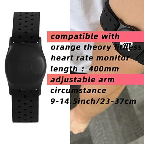 Fitcent Replacement Armband Strap Compatible with OTF, OTF Burn, Orange Theory Fitness, OT Beat Heart Rate Monitor Band… (1)…