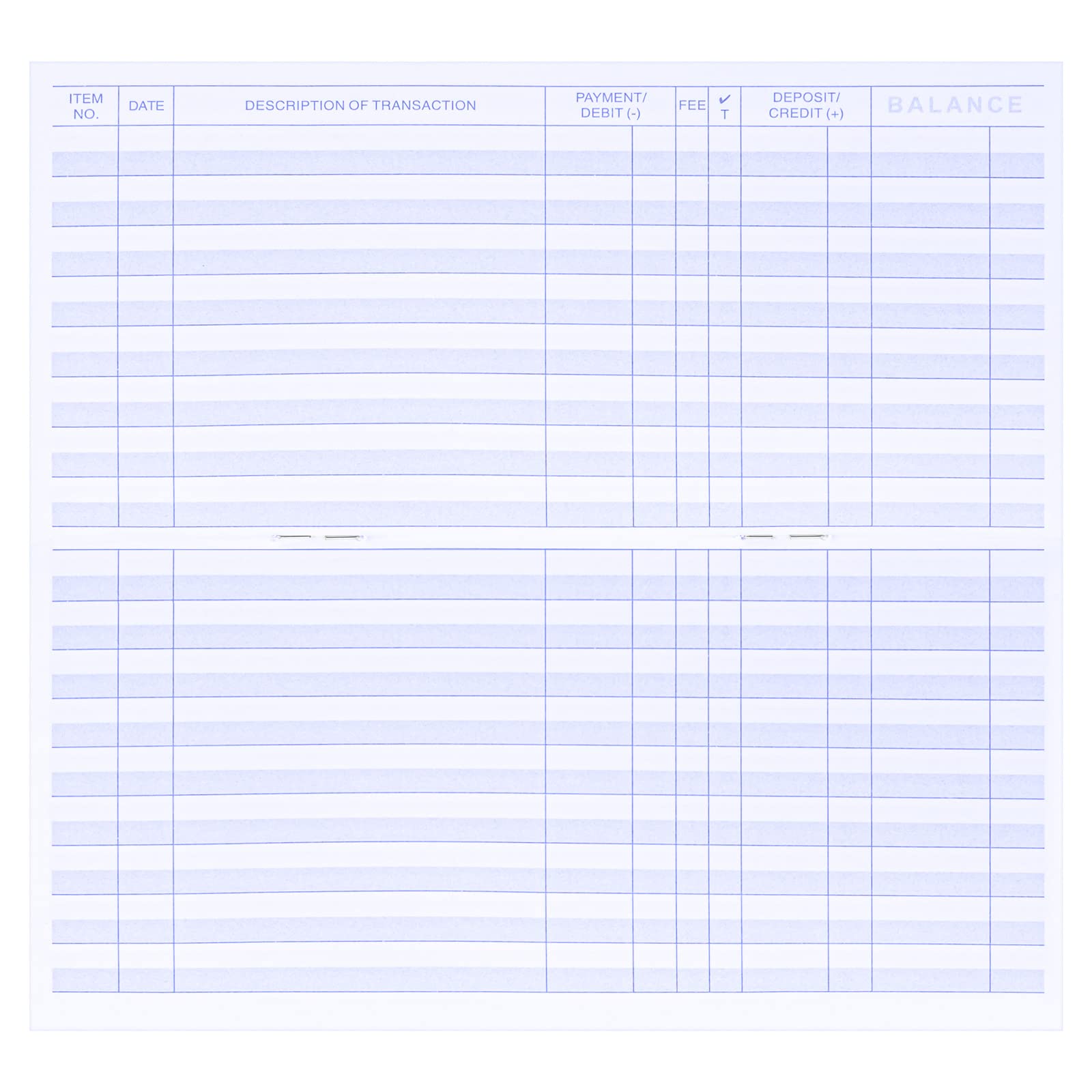 6PCS Check registers for Personal Checkbook, Upgrade Checkbook Register and transactions Ledgers.