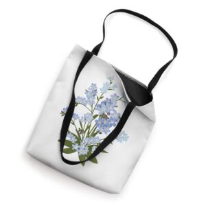 Forget Me Not Flowers Tote Bag