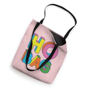 Ho Bag Tote Funny Canvas Overnight Bag Cute Lettering Tote Bag