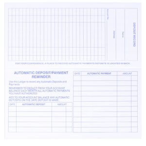 6PCS Check registers for Personal Checkbook, Upgrade Checkbook Register and transactions Ledgers.