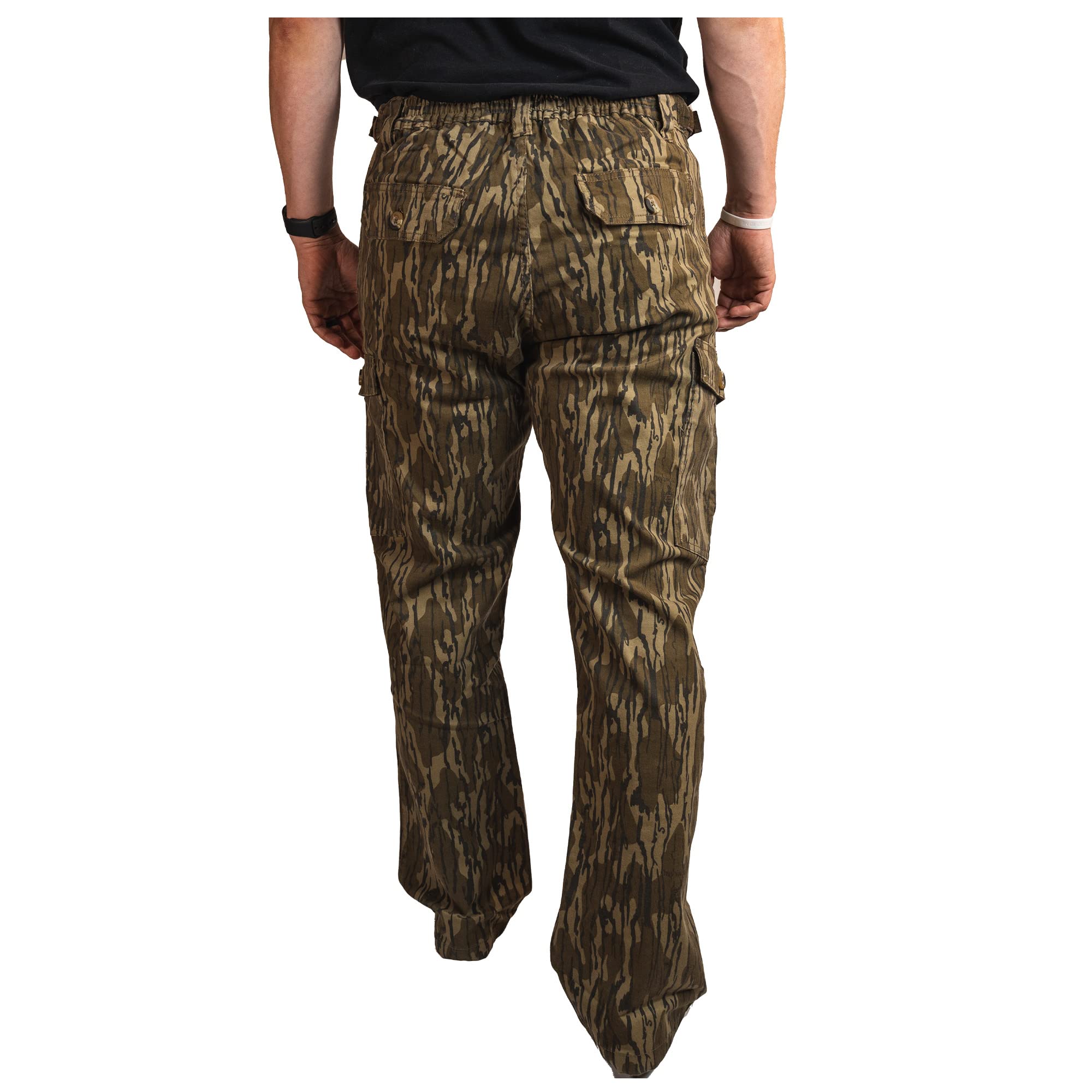 HOT SHOT Men’s Camo Performance Pant – MO Original Bottomlands Hunting Outdoor Apparel, X-Large