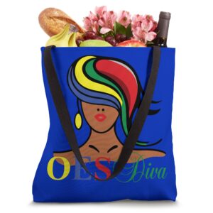 OES Diva Sister Order of the Eastern Star Parents' Christmas Tote Bag