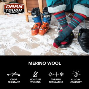 Darn Tough Vermont Snowpack OTC Midweight with Cushion Red MD (US 8-9.5)