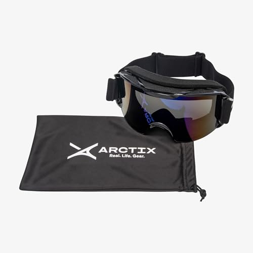 Arctix Ski Goggles, Black/Smoke Blue, One Size