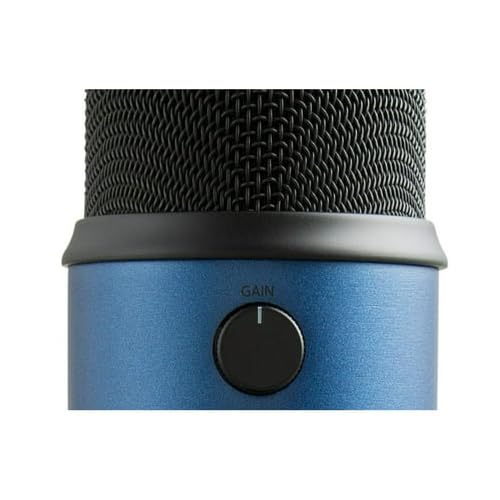 Blue Microphones Yeti USB Microphone (Midnight Blue) Bundle with Knox Gear Pop Filter (Large) (2 Items)