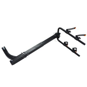 HTTMT- 2 Bike Rack Bicycle Carrier Hitch Mount w/ 2" Receiver for Car Truck SUV Transport [P/N:ET-TOOL045-A-BLACK]