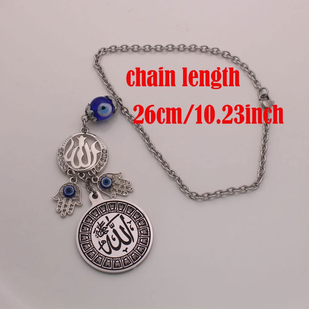 Islam Muslim Allah Hamsa Hand of Fatima Turkey Evil Eye car Pendant car Hanging