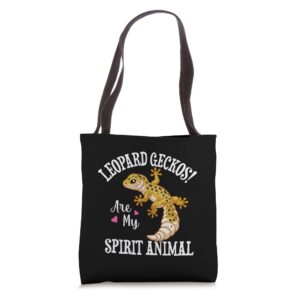 leopard gecko tote bag