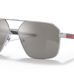 Sunglasses Prada Linea Rossa PS 55 WS 1BC07F Silver