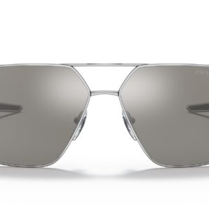 Sunglasses Prada Linea Rossa PS 55 WS 1BC07F Silver