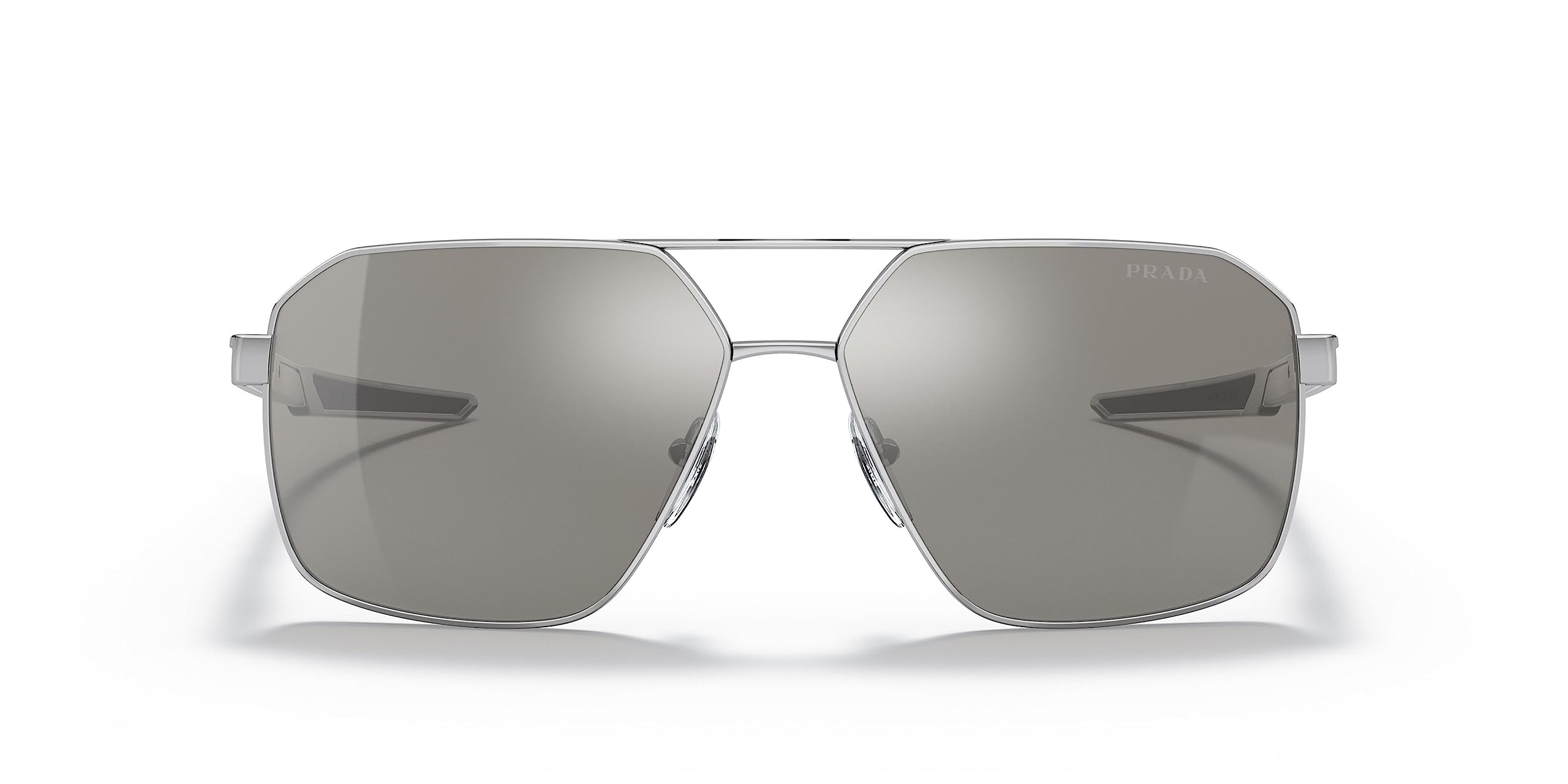 Sunglasses Prada Linea Rossa PS 55 WS 1BC07F Silver