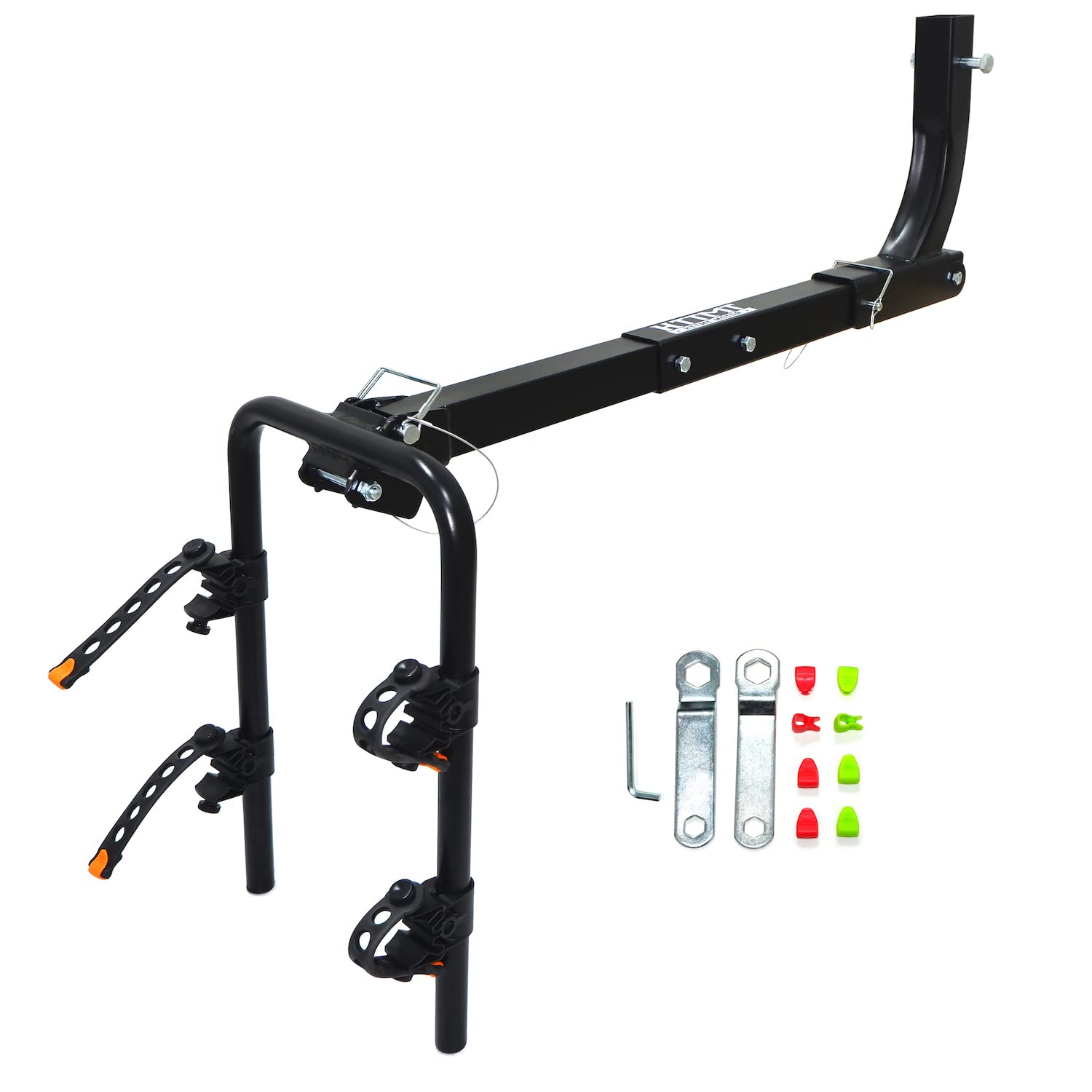 HTTMT- 2 Bike Rack Bicycle Carrier Hitch Mount w/ 2" Receiver for Car Truck SUV Transport [P/N:ET-TOOL045-A-BLACK]