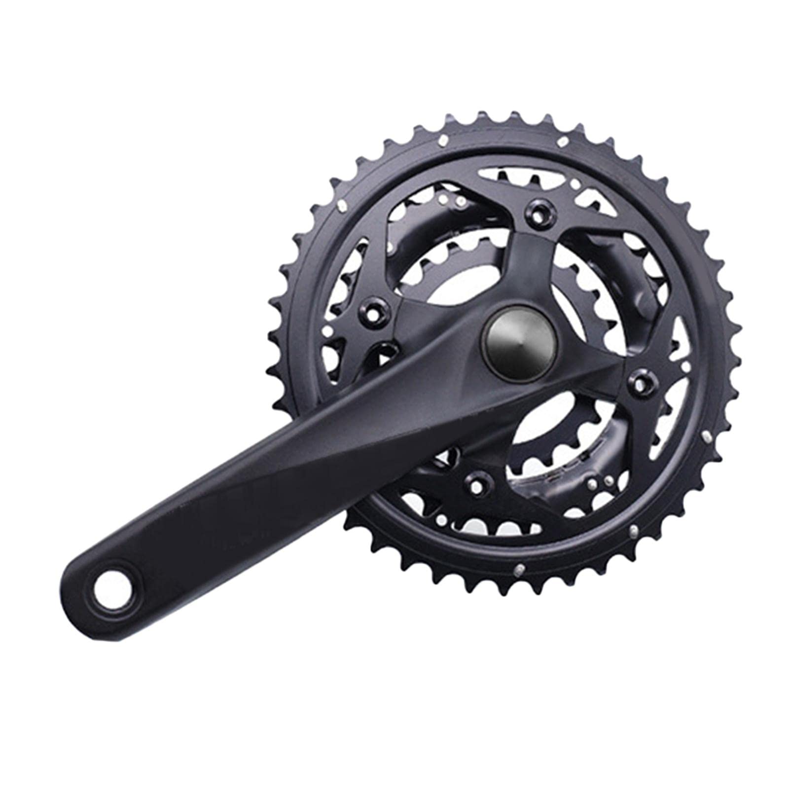 DYNWAVE Bike Crank Set Screw Top Cover Dust Proof Waterproof Anti BB Crank Cover for 22-25mm Crankset Crank Arm Fixing s, Black