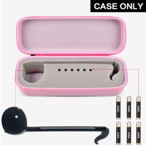 PAIYULE Case Compatible with Otamatone [English Edition] Japanese Electronic Musical Instrument Portable Synthesizer by Cube/Maywa Denki, Storage Holder Only Fits for Regular (Box Only) (Pink)