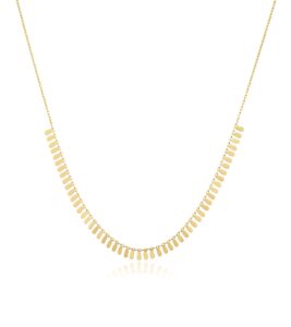 jewelry atelier gold filled cleopatra necklace collection – 14k yellow gold filled half collar style cleopatra chain necklace for women (with extension/adjustable chain)