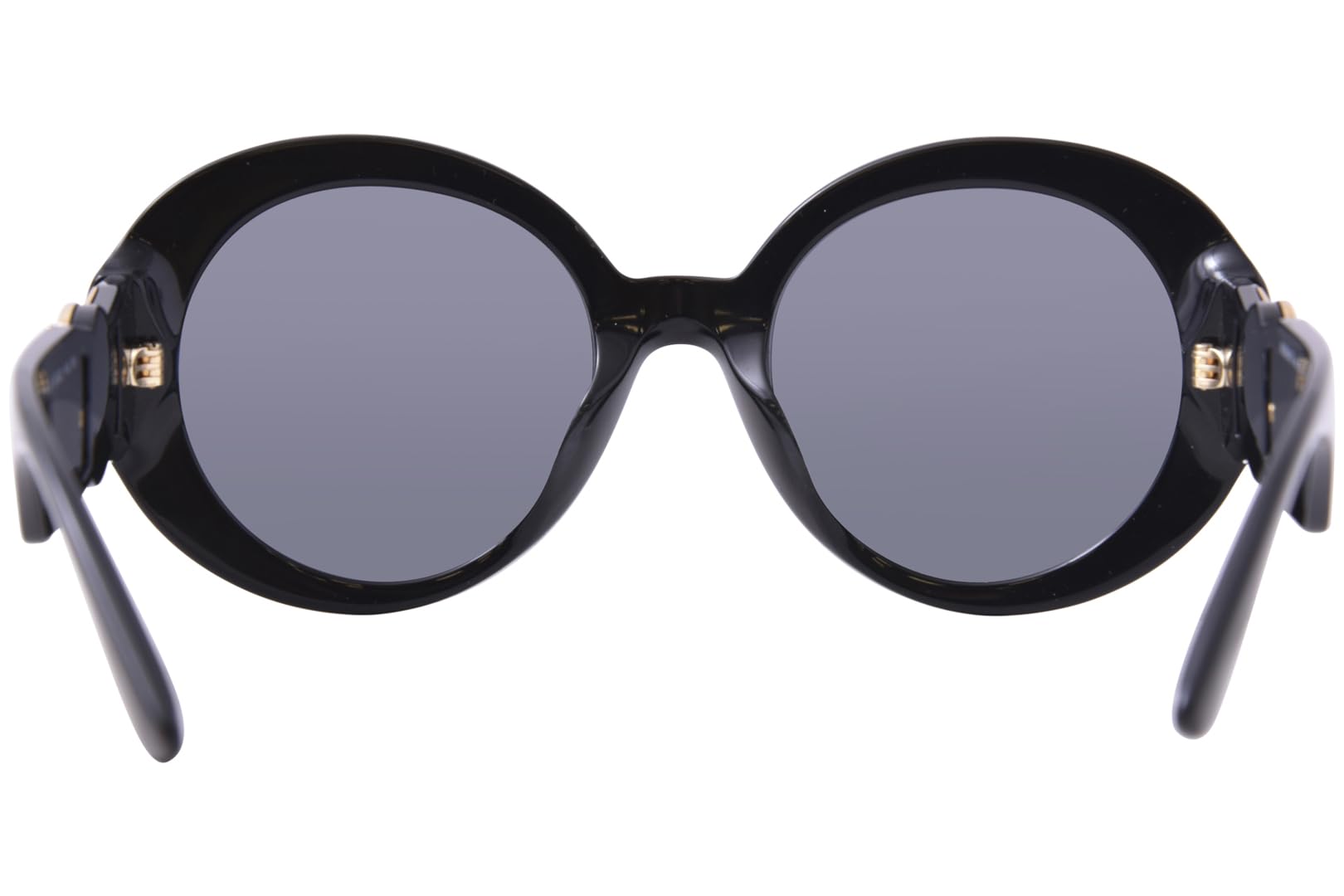 Versace Woman Sunglasses Black Frame, Dark Grey Lenses, 55MM