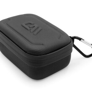 CASEMATIX Travel Case Compatible With DJI Mic 2 Wireless Microphone Kit or Original - Compact Lavalier Microphone Protection to Carry Lav Mic in Charging Case and Small Accessories