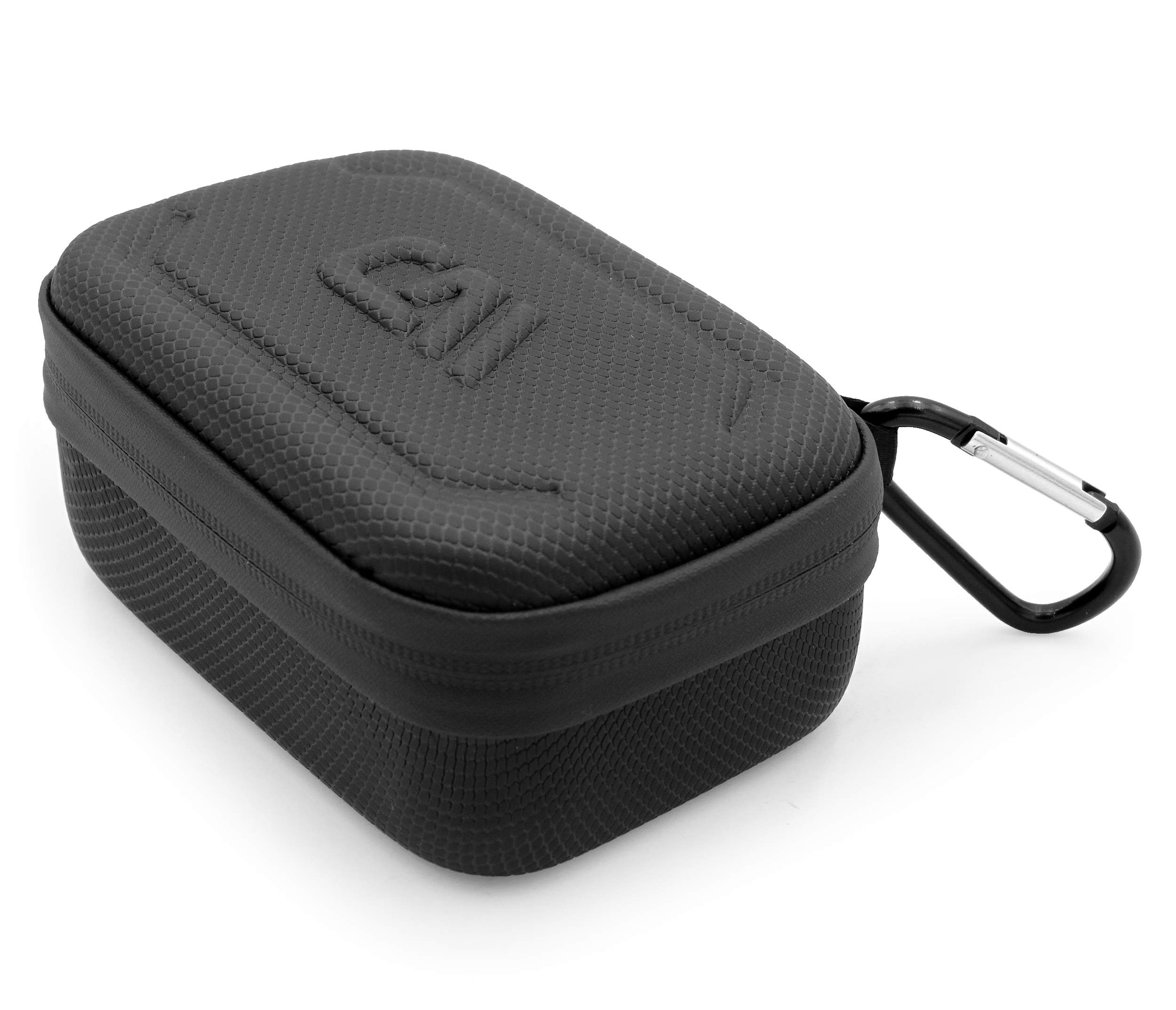 CASEMATIX Travel Case Compatible With DJI Mic 2 Wireless Microphone Kit or Original - Compact Lavalier Microphone Protection to Carry Lav Mic in Charging Case and Small Accessories