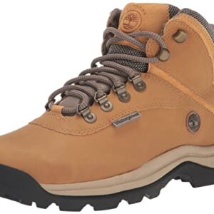 Timberland Women's White Ledge Mid Ankle Hiking Boot, Wheat Full-Grain, 7.5