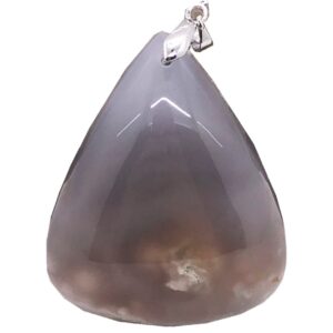 Natural Cherry Agate Pendant Jewelry For Women Men 47x38x13mm Beads Lucky Crystal Stone Sliver Gemstone AAAAA