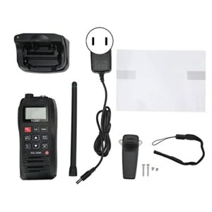 Handheld VHF Transceiver, Marine Walkie Talkies High Sensitivity Clear Reception Stable Frequency for Ship(#3)