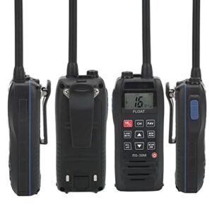 Handheld VHF Transceiver, Marine Walkie Talkies High Sensitivity Clear Reception Stable Frequency for Ship(#3)