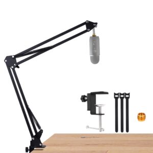 For Blue Yeti Boom Arm, Mic Desk Stand Compatible with Blue Yeti Nano Microphone, Blue Yeti x Mic Arm Stand Perfect for Podcasts, Gaming, Recording.