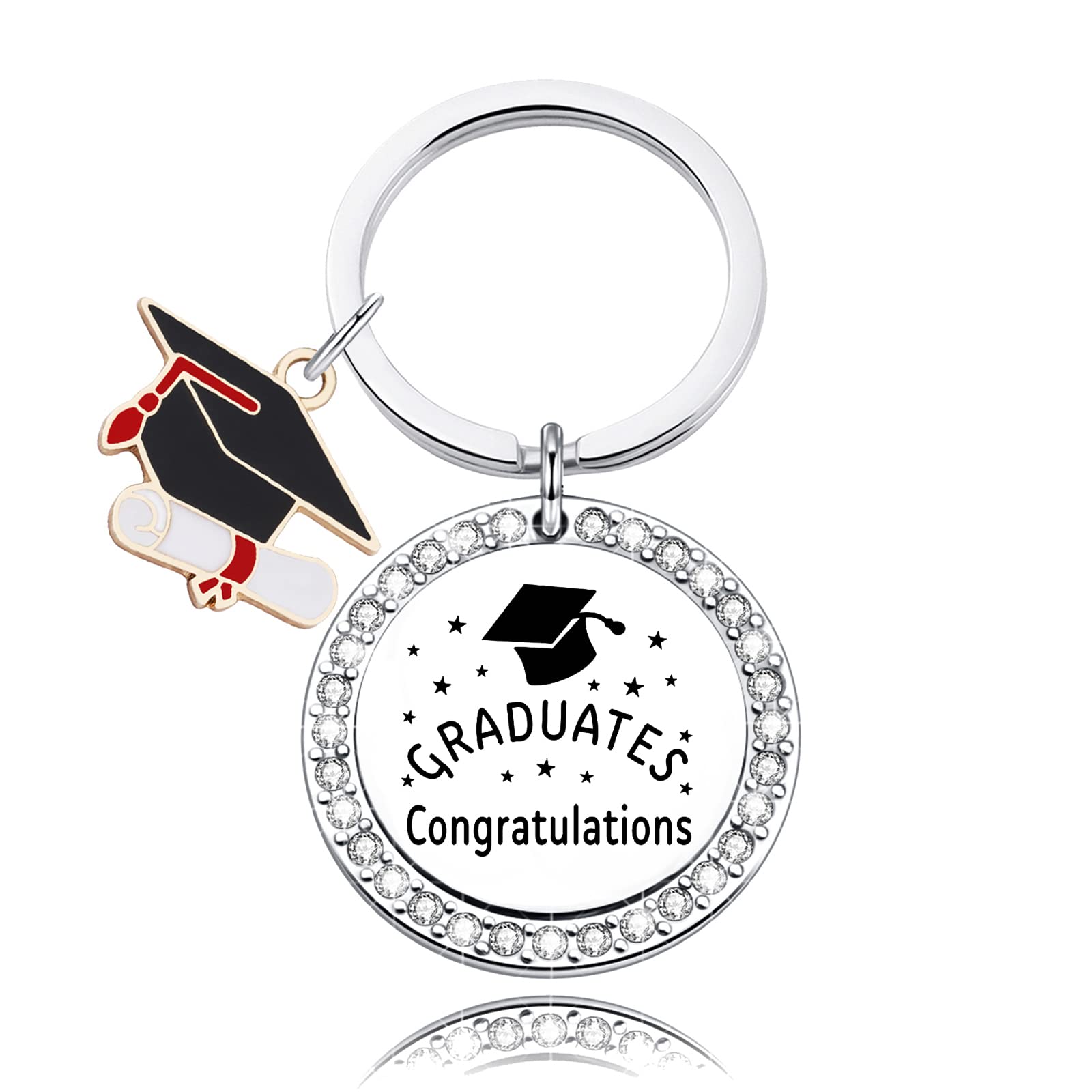 TTJHGYQO High School Graduation Gifts For Him, Friendship Graduation Keychain Daughter Graduation Gifts for Her Him Women Best Friend Keychain Nurse Graduation Gift Ideas