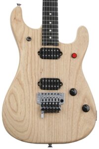 evh limited-edition 5150 deluxe ash electric guitar - natural