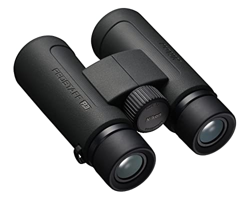 Nikon PROSTAFF P3 8x42 Binocular | Waterproof, fogproof, rubber-armored Full-Size Binocular, wide field of view & long eye relief | Official Nikon USA Model