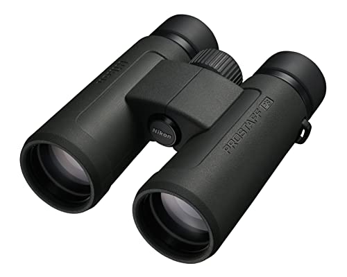 Nikon PROSTAFF P3 8x42 Binocular | Waterproof, fogproof, rubber-armored Full-Size Binocular, wide field of view & long eye relief | Official Nikon USA Model