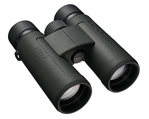 Nikon PROSTAFF P3 8x42 Binocular | Waterproof, fogproof, rubber-armored Full-Size Binocular, wide field of view & long eye relief | Official Nikon USA Model